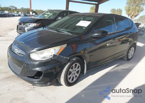 2014 Hyundai Accent Gs z USA, uszkodzony, nr VIN KMHCT5AE7EU152493